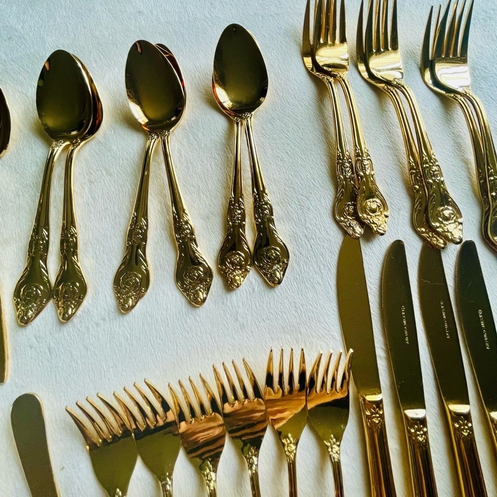 LifeTime Cutlery Stainless Japan Set of 36 - Picture 3 of 6